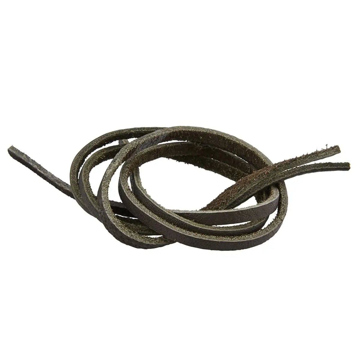Leather Laces Olive